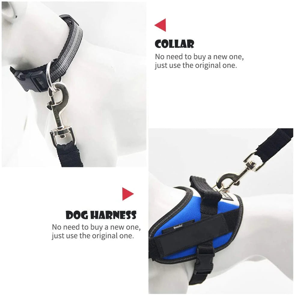 Pet Seat Vehicle Dog Harness with Safety Clip