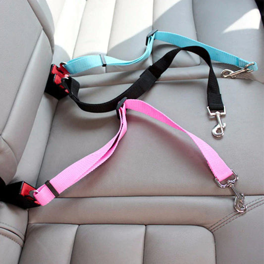 Pet Seat Vehicle Dog Harness with Safety Clip