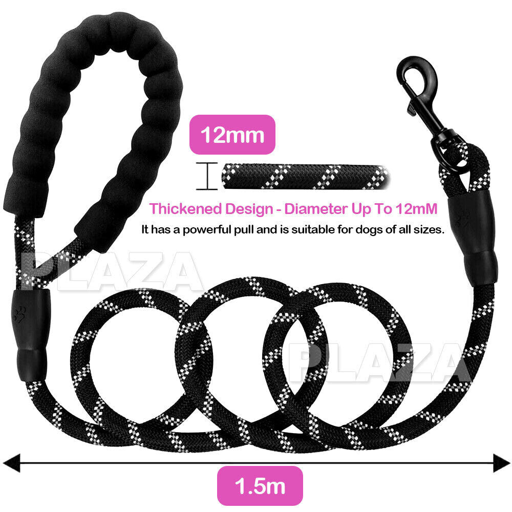 Nylon Training Dog Leash Heavy Duty