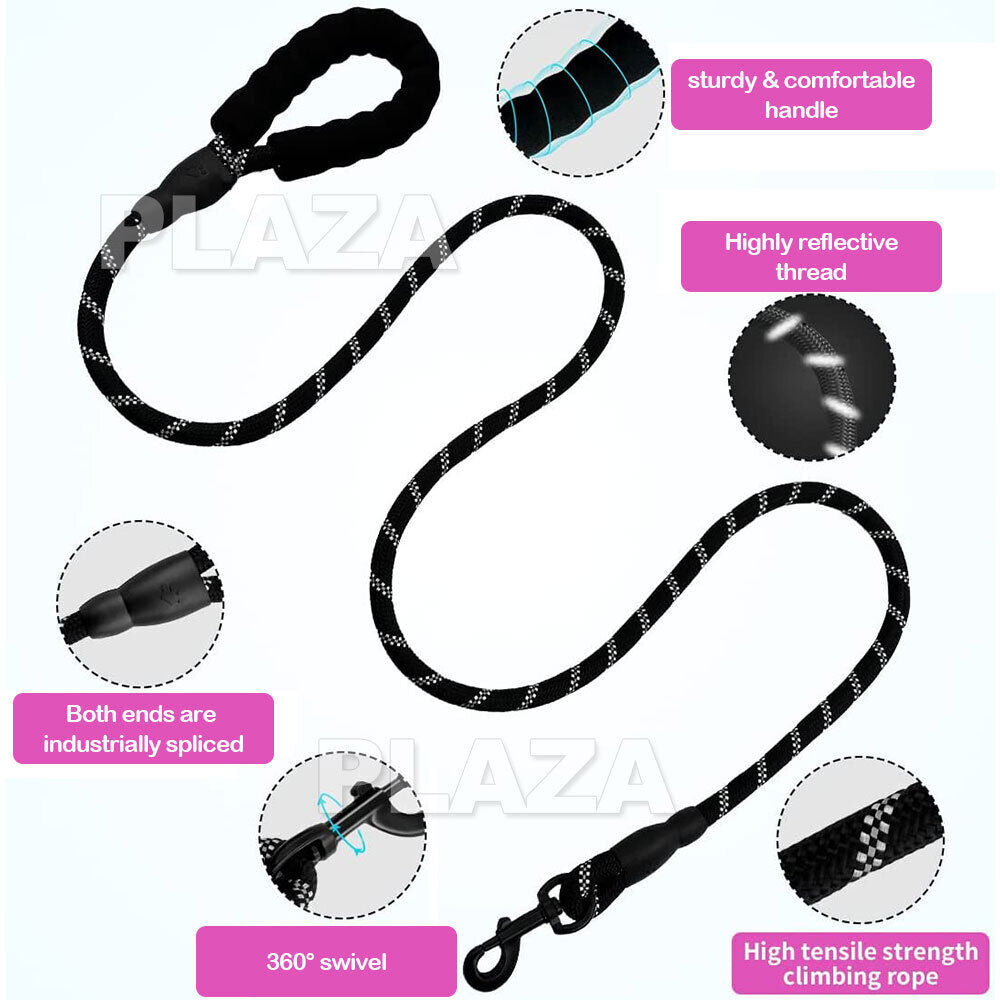 Nylon Training Dog Leash Heavy Duty