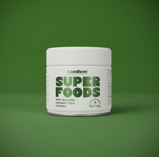 Tandem Super Foods New Zealand Organic Kelp Powder for Dogs – 100g