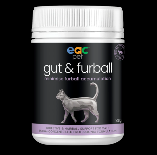 EAC Animal Care Gut & Furball Minimise Furball Accumulation – 100g