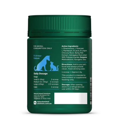 Natural Animal Solutions Gut Balance Probiotic – 80g