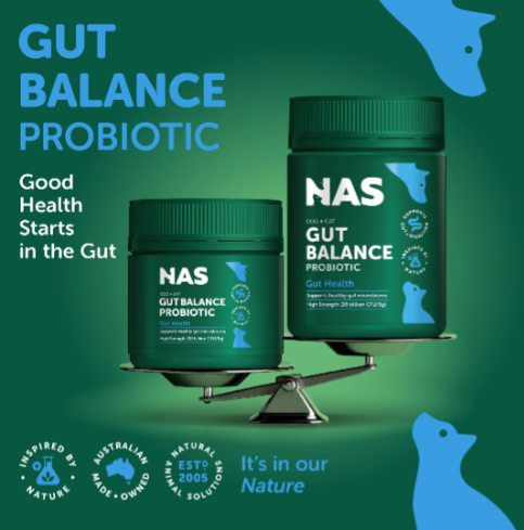 Natural Animal Solutions Gut Balance Probiotic – 80g