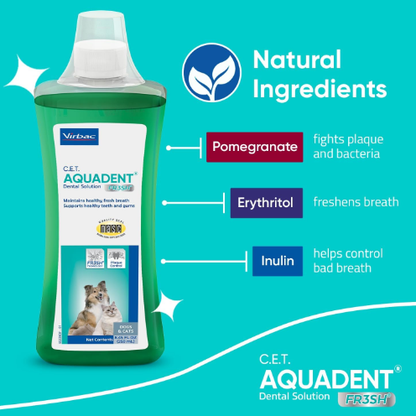Aquadent Fresh Water Additive – 500ml
