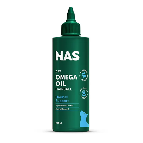 Natural Animal Solutions Omega Oil Hairball – 200ml