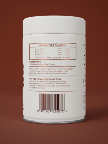 Tandem - Super Foods - New Zealand Beef Bone Broth Powder - Cats & Dogs - 150g