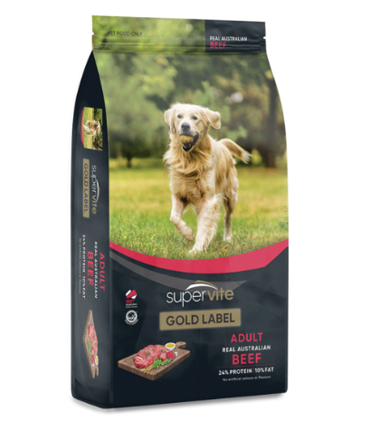 Supervite Gold Label - Adult Dog - Australian Beef - 20kg
